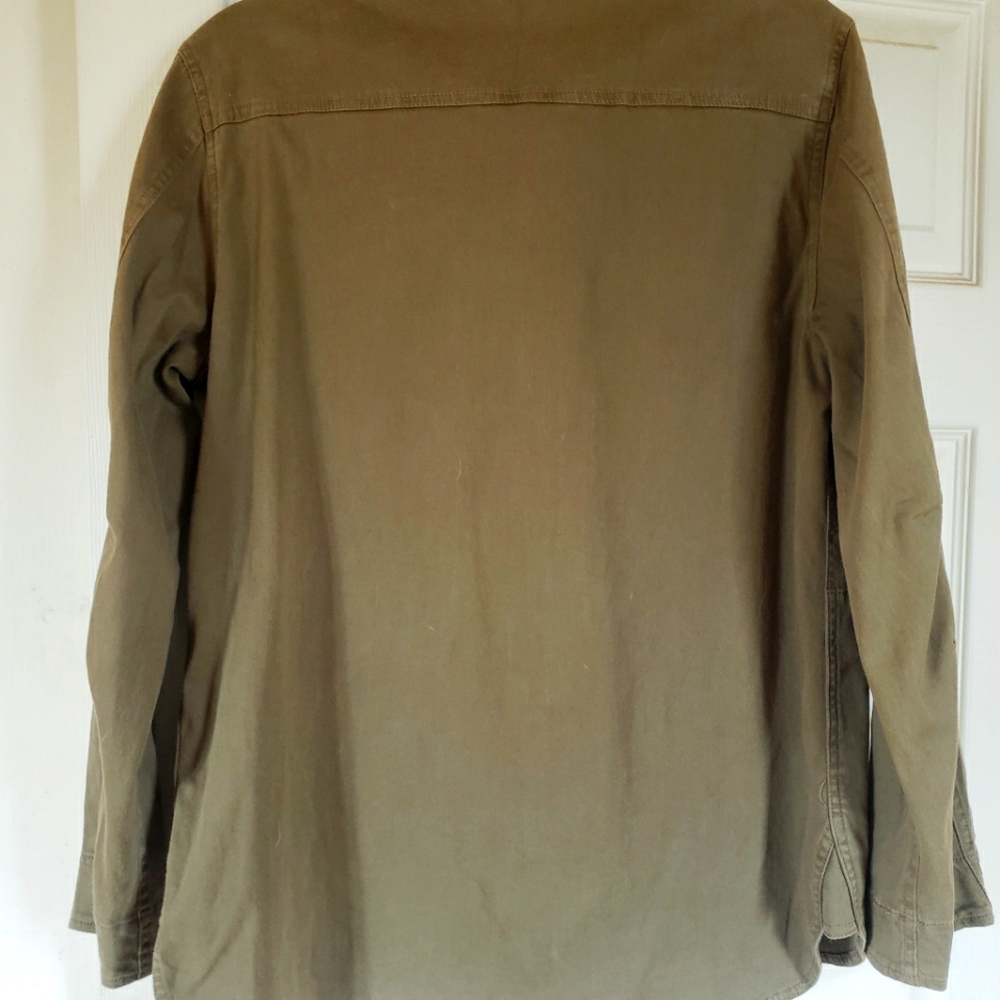 Lightweight Utility Jacket Olive L - image 2